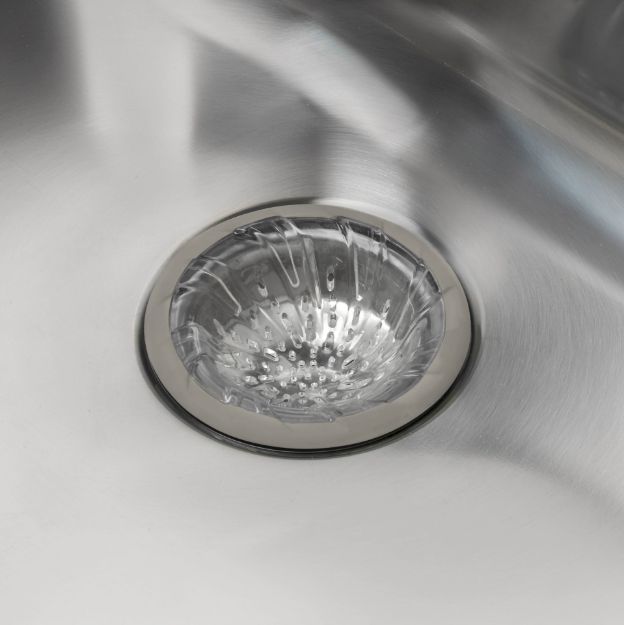 Picture of Cora Spiral Sink Strainer - Gray/Clear