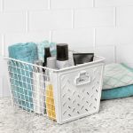 Picture of Macklin Medium Storage Basket - White