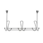 Picture of Quazar Over the Door 3-Triple Hook Rack - Industrial Gray