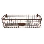 Picture of Vintage Living Large Wall Mount Basket - Bronze