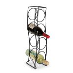 Picture of Curve 4-Bottle Wine Rack - Black