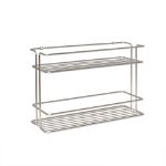 Picture of Euro Wall Mount 2-Tier Spice Rack - Satin Nickel