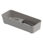 Picture of HEXA® 3" x 9" Drawer Organizer — Stone Gray