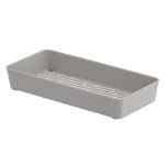 Picture of HEXA® 6" x 12" Drawer Organizer — Stone Gray