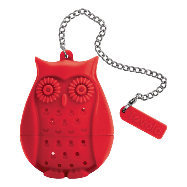 Picture of Owl Tea Infuser Silicone Candy Apple