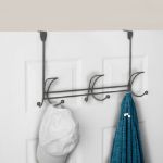 Picture of Quazar Over the Door 3-Triple Hook Rack - Industrial Gray