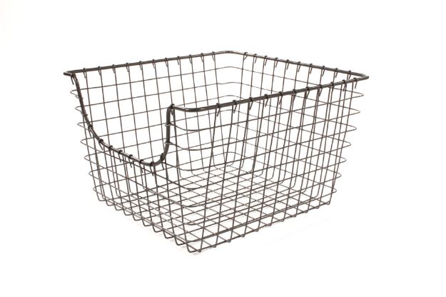 Picture of Scoop Medium Storage Basket - Industrial Gray