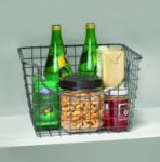 Picture of Scoop Medium Storage Basket - Industrial Gray