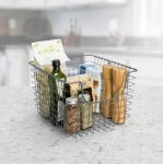 Picture of Scoop Medium Storage Basket - Industrial Gray