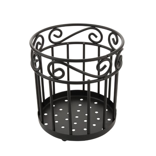 Picture of Scroll Grande Utensil Holder - Black