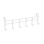 Picture of Over the Door 6-Hook Rack - White