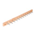 Picture of 24-Peg Wall Mount Tie & Belt Organizer - Natural Wood