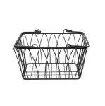 Picture of Twist Small Handled Basket - Black