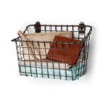 Picture of Vintage Living Large Wall Mount Basket - Bronze