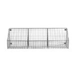 Picture of Wall Mount Triple Storage Basket - Industrial Gray