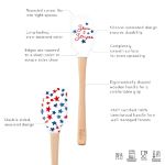 Picture of Spatulart® Stars & Stripes Wood Handled Spatula