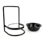 Picture of Finley Spoon Rest with Ceramic Dish - Black