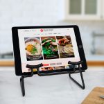 Picture of Euro Tablet & Cookbook Holder - Black