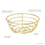 Picture of Euro® Fruit Bowl - Gold