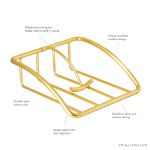 Picture of Euro® Weighted Napkin Holder - Gold