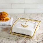 Picture of Euro® Weighted Napkin Holder - Gold