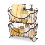 Picture of Ashley Small Stacking Basket - Bronze