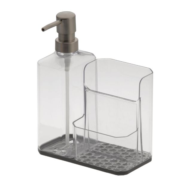 Picture of Hexa Sponge & Brush Organizer with Soap Pump