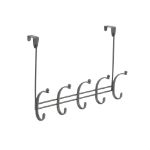 Picture of Voy Over the Door 5-Hook Rack - Industrial Gray