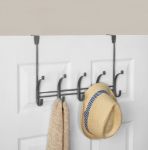 Picture of Voy Over the Door 5-Hook Rack - Industrial Gray