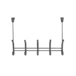 Picture of Voy Over the Door 5-Hook Rack - Industrial Gray