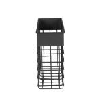 Picture of Vintage Living Wall Mount Small Mail Bin - Black