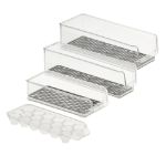 Picture of HEXA In-Fridge Bin Set of 4 - Clear