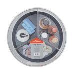 Picture of HEXA™ High-Wall Lazy Susan with 3 Dividers