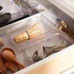 Picture of HEXA® 3" x 6" Drawer Organizer — Clear Frost