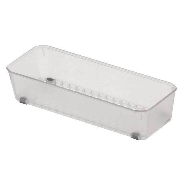 Picture of HEXA® 3" x 9" Drawer Organizer — Clear Frost