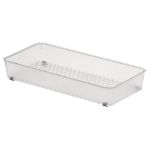 Picture of HEXA® 6" x 12" Drawer Organizer — Clear frost